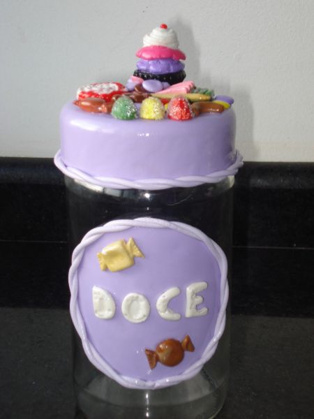 Pote Decorado Doces