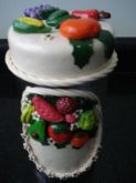 Pote Decorado Frutas