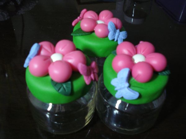 Conjunto de Potes Flores